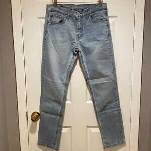 Levi's Red Tag 511 Men's Slim Fit Cotton Blend Blue Medium Wash Jeans Size 32x32